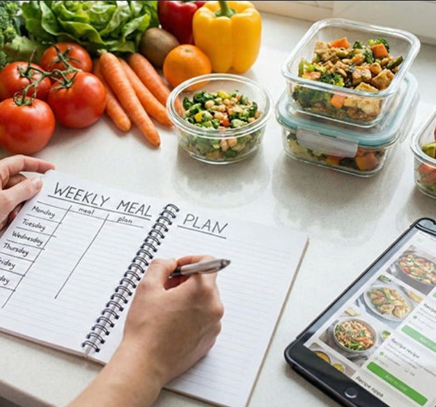 Menú semanal saludable/Fit